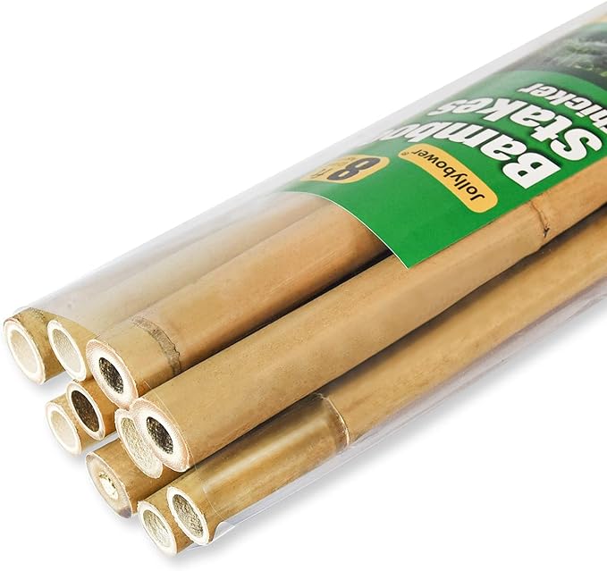 730 HOUSE - High-Quality Bamboo Garden Stakes Set | Multi-Purpose Plant Support Poles