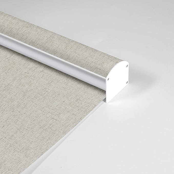 730 HOUSE - Modern Minimalist Blackout Roller Shade | UV Protection Window Curtain for Bedroom, Living Room, and Office