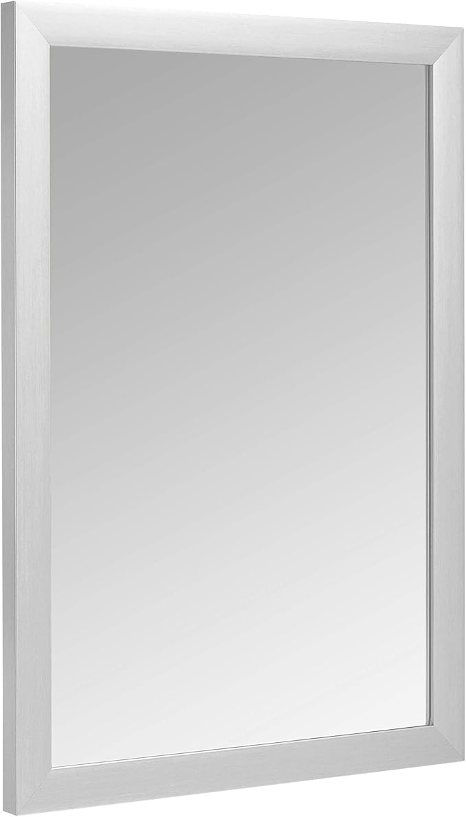 730 HOUSE - Modern Minimalist Aluminum Frame Decorative Mirror | Wall-Mounted Full-Length Mirror for Bedroom/Bathroom